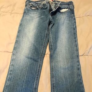 Abercrombie kids girls flare jeans size 14
